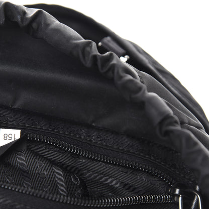 Prada Tessuto Nylon Vela Small Double Buckle Backpack Black 9 of 10