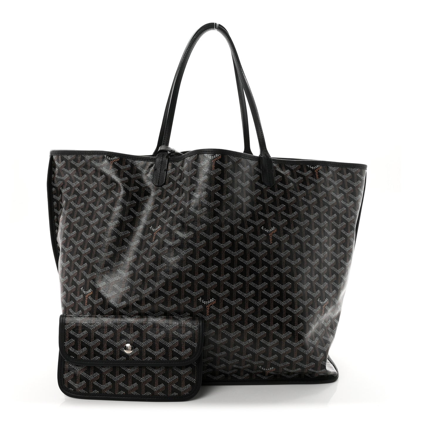 Goyardine Reversible Anjou GM Black