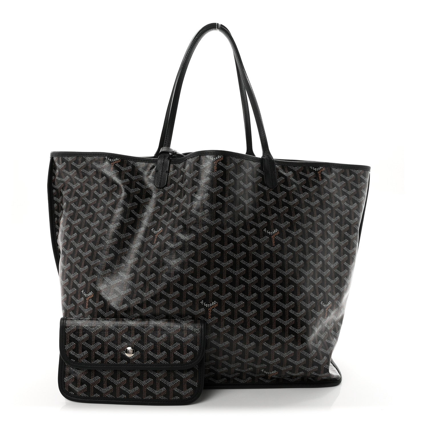 Goyard Goyardine Reversible Anjou GM Black 2 of 16