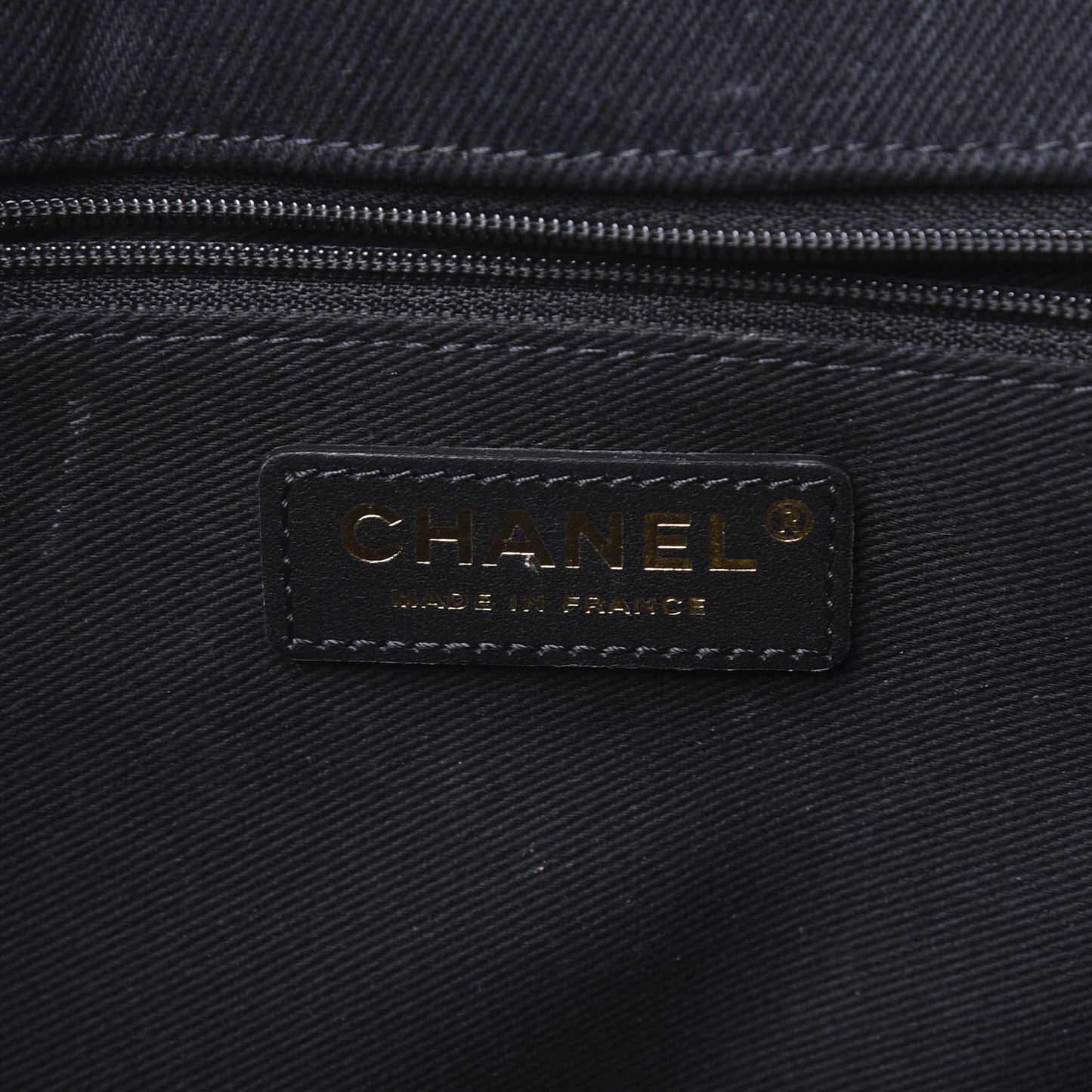 Denim Coco Jumbo Single Flap Black