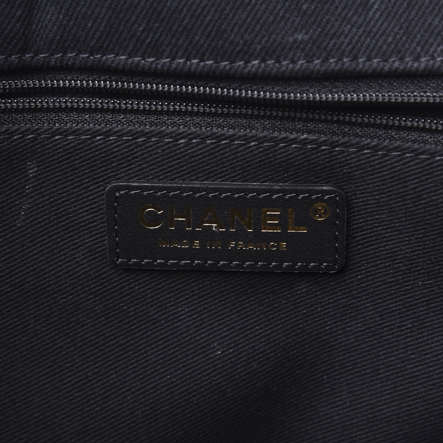 Chanel Denim Coco Jumbo Single Flap Black 7 of 10