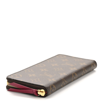 Louis Vuitton Monogram Clemence Wallet Fuchsia 4 of 9