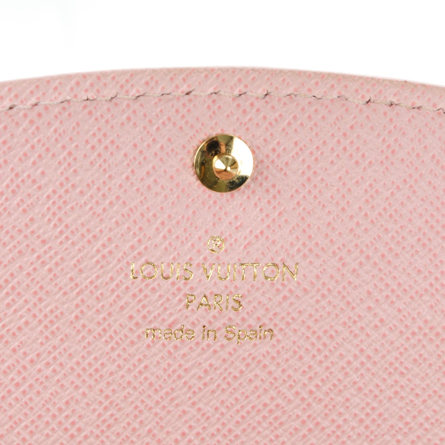 Damier Ebene Caissa Wallet Rose Ballerine