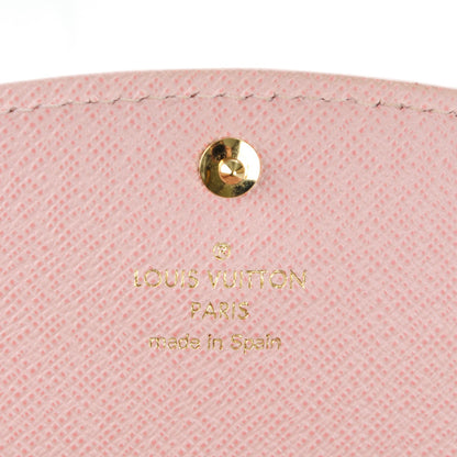 Louis Vuitton Damier Ebene Caissa Wallet Rose Ballerine 6 of 7