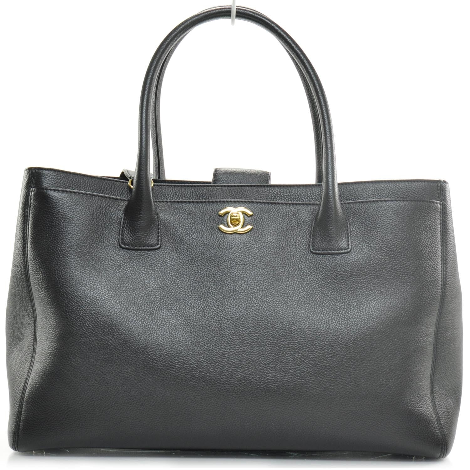 Chanel Caviar Cerf Executive Shopper Tote Black GHW 1 of 11