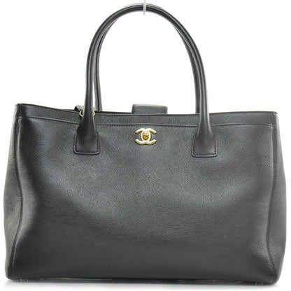 Chanel Caviar Cerf Executive Shopper Tote Black GHW 1 of 11
