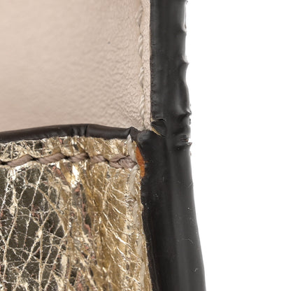 Chloe Metallic Calfskin Small Nile Bracelet Minaudiere Bag Gold 12 of 13