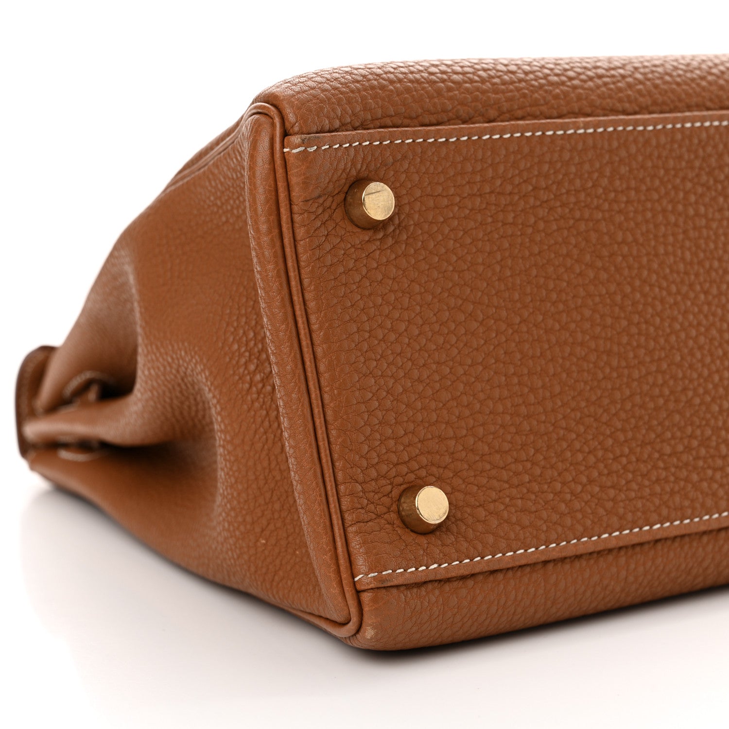 Hermes Togo Kelly Retourne 32 Gold 9 of 12