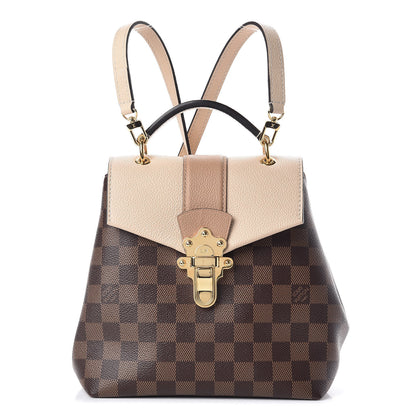 Louis Vuitton Damier Ebene Clapton Backpack Creme 1 of 8