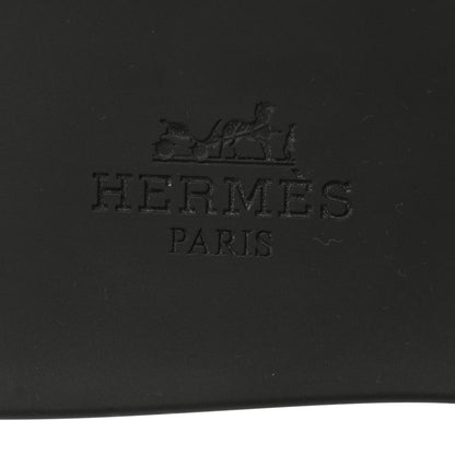 Hermes Rubber Aloha Sandals 37 Black 7 of 9
