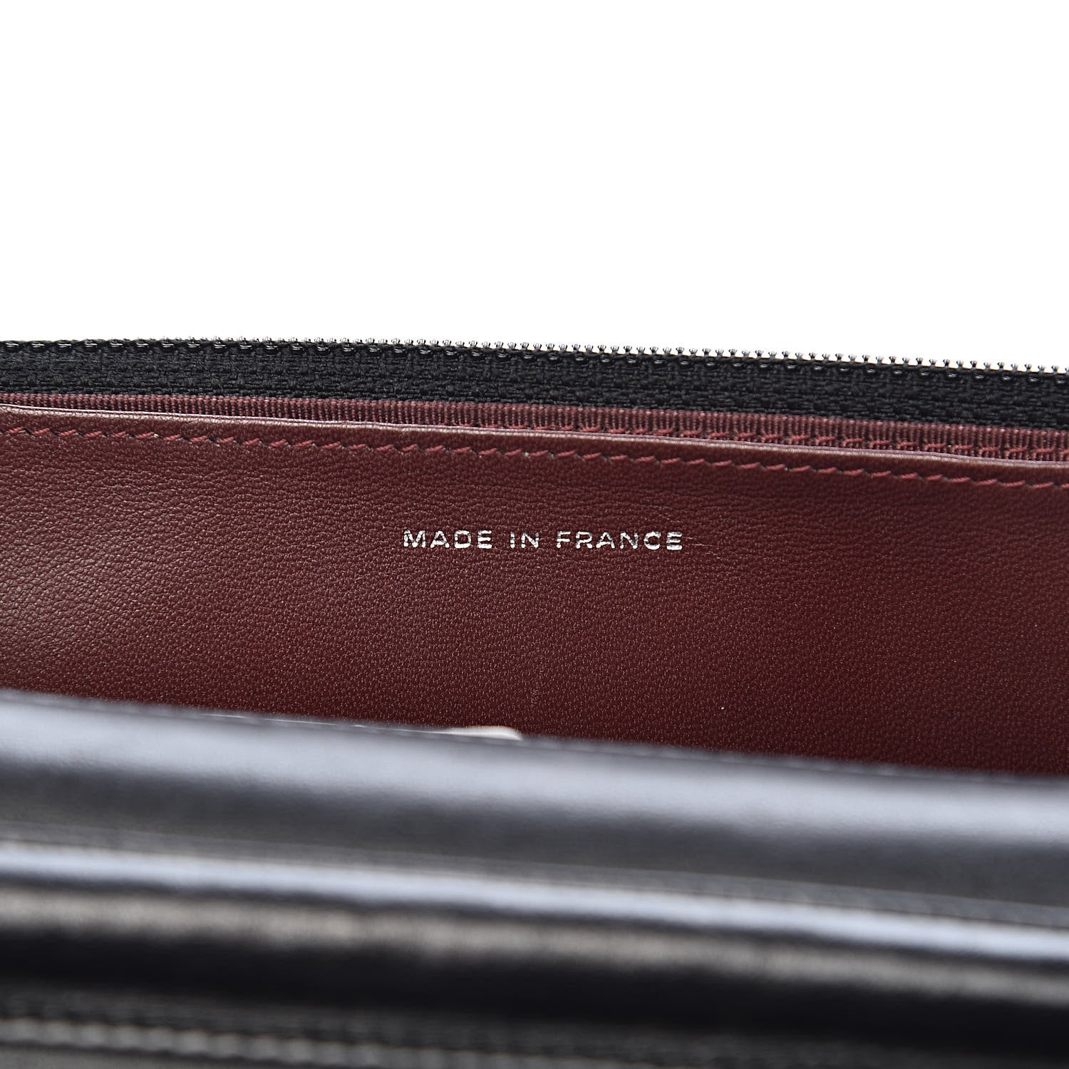 Chanel Lambskin Quilted Wallet On Chain WOC Black 7 of 12