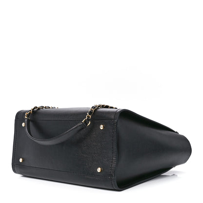 Chanel Caviar Medium Studded Deauville Tote Black 9 of 11