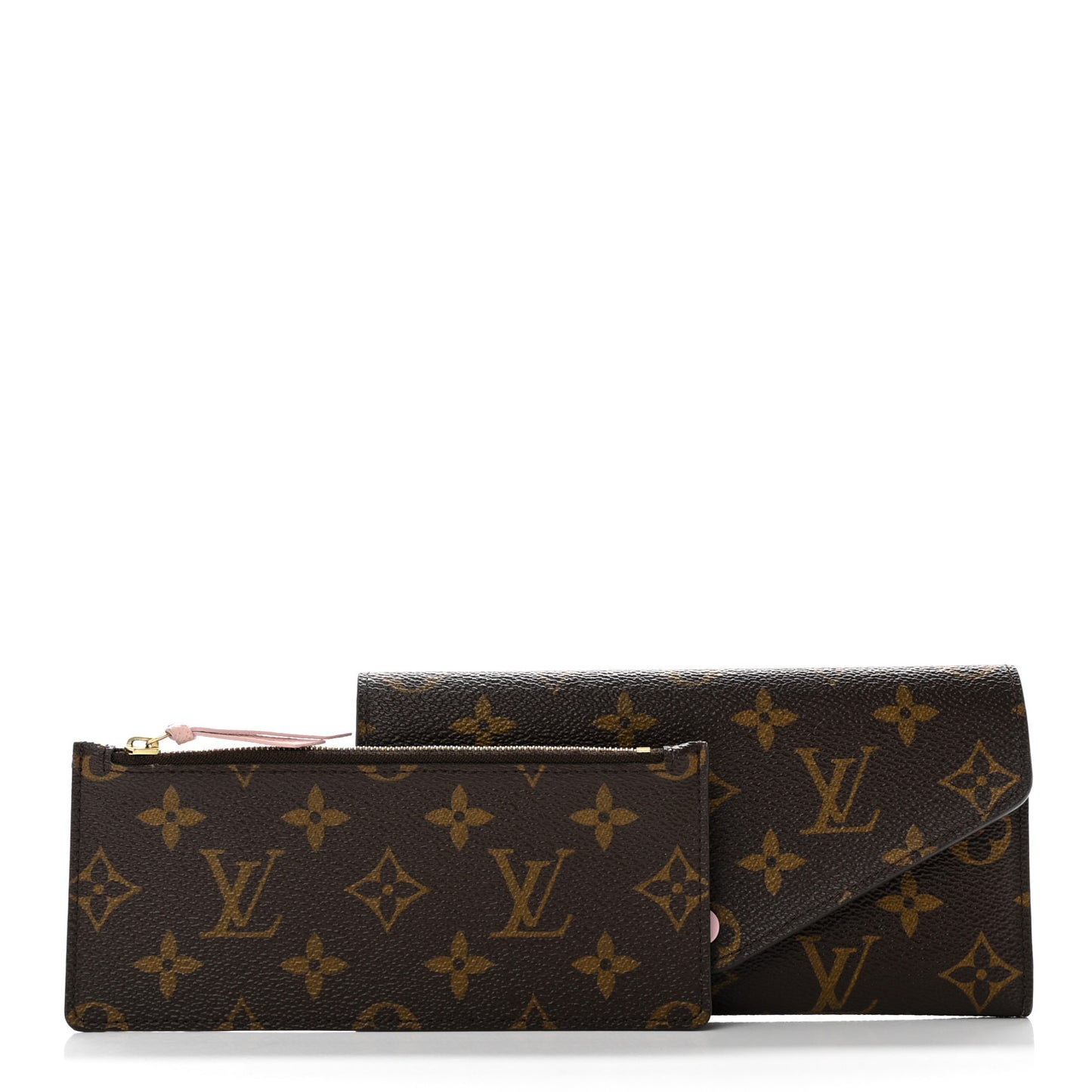Monogram Josephine Wallet Rose Ballerine