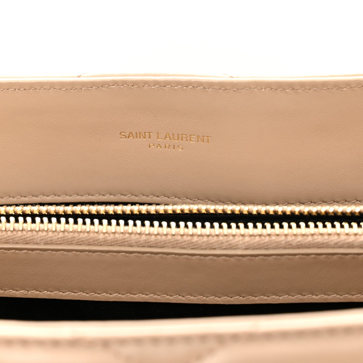 Calfskin Y Quilted Monogram Medium Loulou Chain Satchel Dark Latte