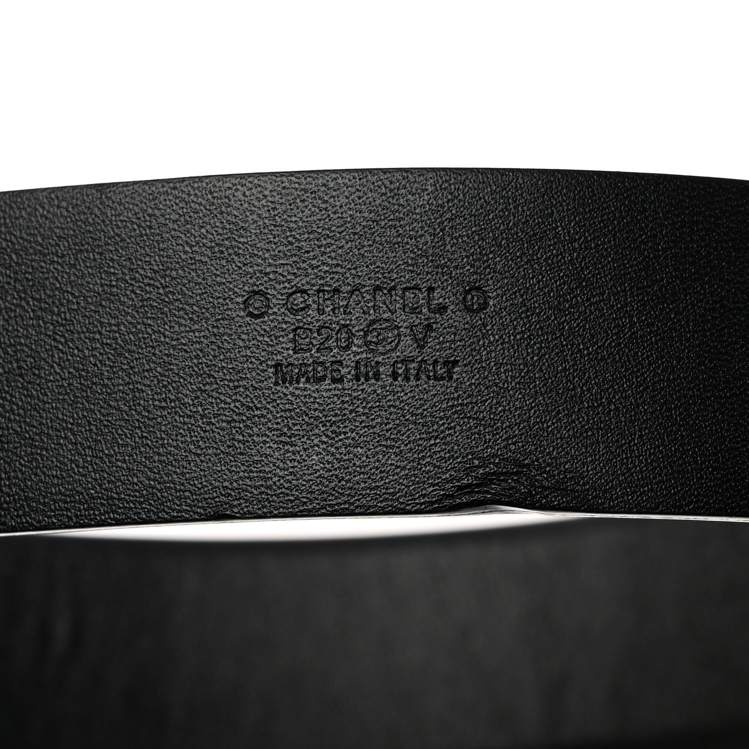 Chanel Calfskin Crystal Metal Quilted CC Belt 75 30 Black 3 of 7