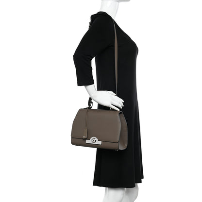 Moynat Taurillon Blush Rejane PM Taupe 2 of 9
