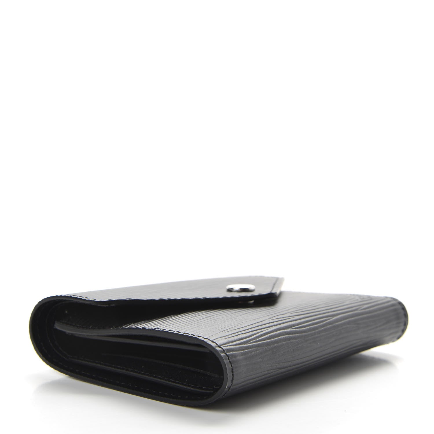 Louis Vuitton Epi Victorine Wallet Black 4 of 7