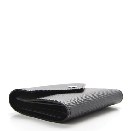 Louis Vuitton Epi Victorine Wallet Black 4 of 7