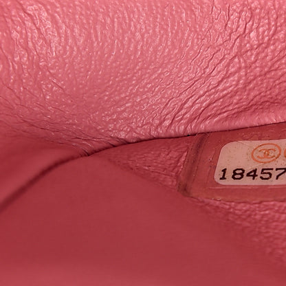 Chanel Lambskin Quilted Medium Double Flap Pink 7 of 10