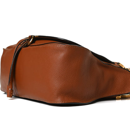 Chloe Calfskin Medium Marcie Satchel Tan 10 of 15