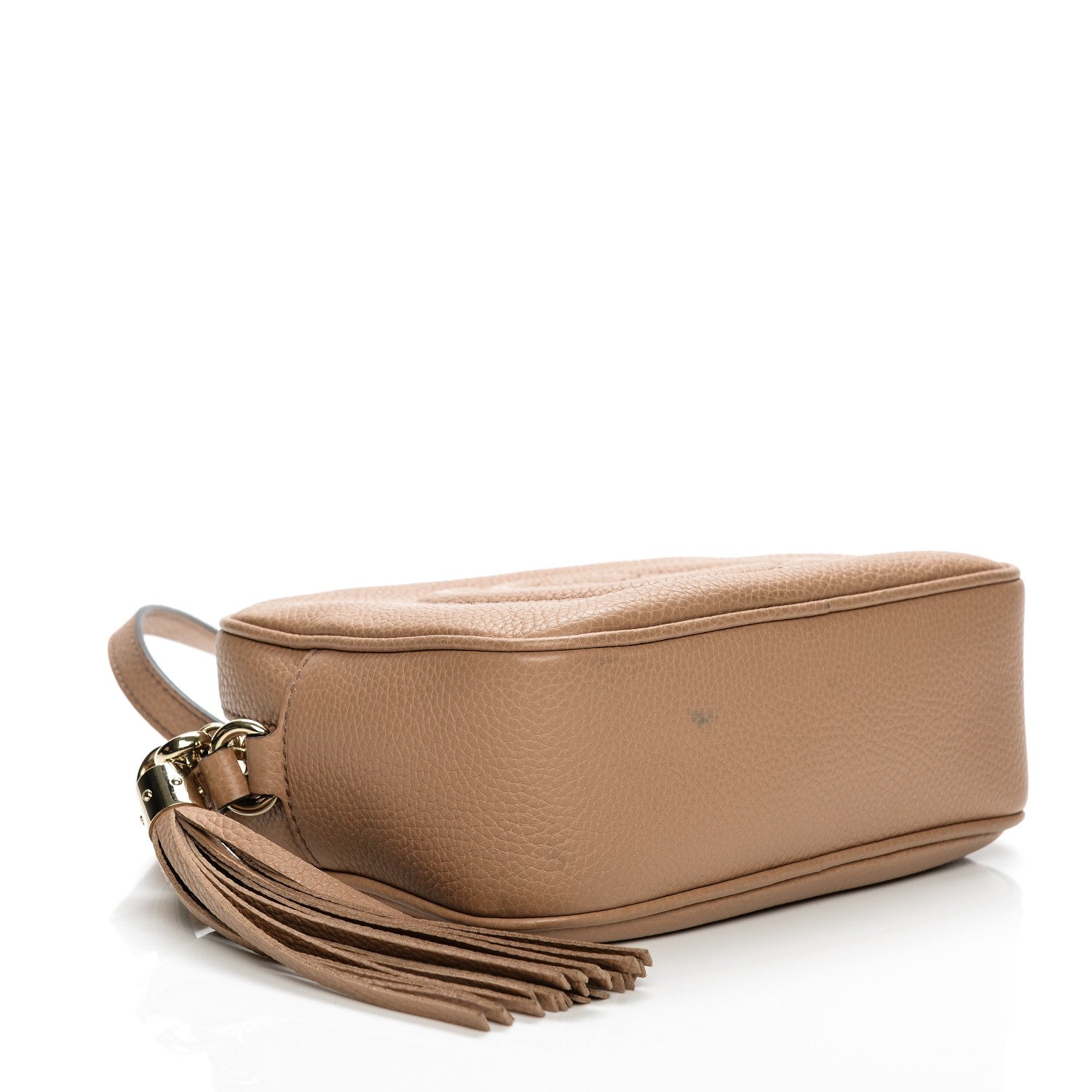 Gucci Pebbled Calfskin Small Soho Disco Bag Rose Beige 4 of 8