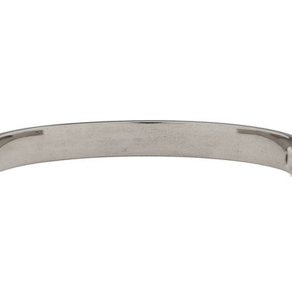 Cartier 18K White Gold LOVE Bracelet 16 8 of 11