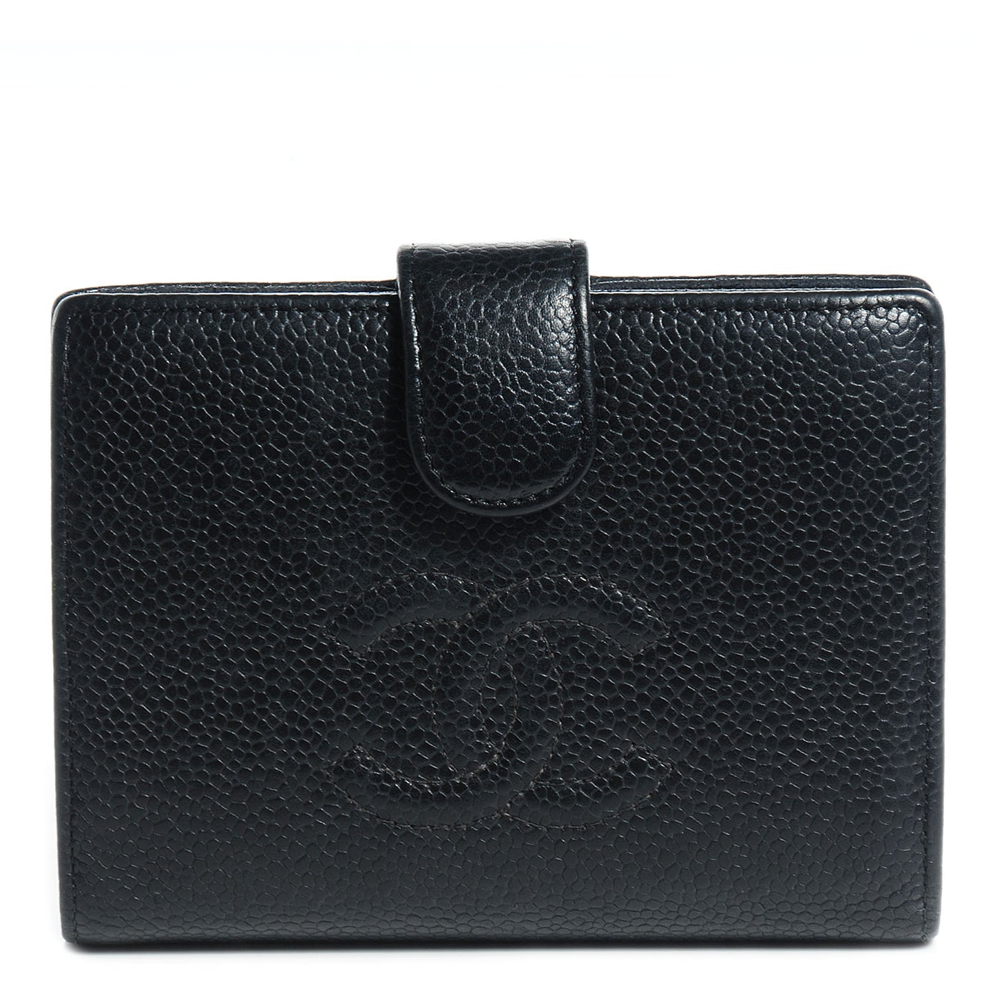 Caviar CC French Wallet Black
