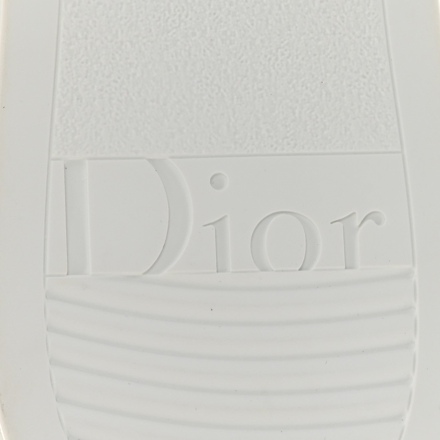 Christian Dior Technical Canvas Oblique Mens B23 Low Top Sneakers 44 White Orange 7 of 9