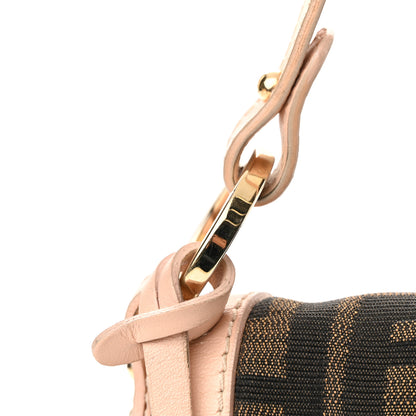 Fendi Zucca Cuoio Lucido Small Chef Shoulder Bag Tobacco Bois de Rose 12 of 15