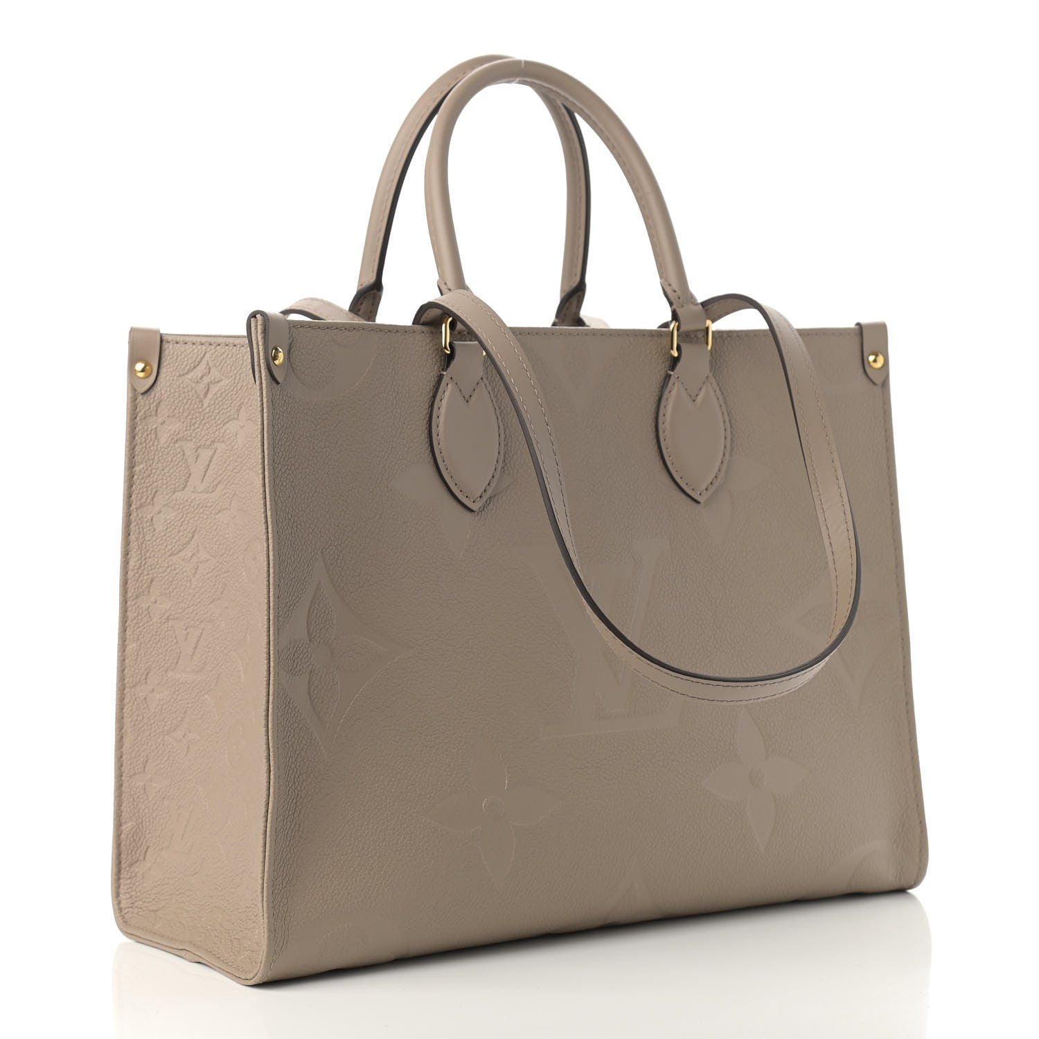 Louis Vuitton Empreinte Monogram Giant Onthego MM Tourterelle 3 of 11