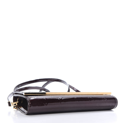 Louis Vuitton Vernis Ana Clutch Amarante 4 of 9