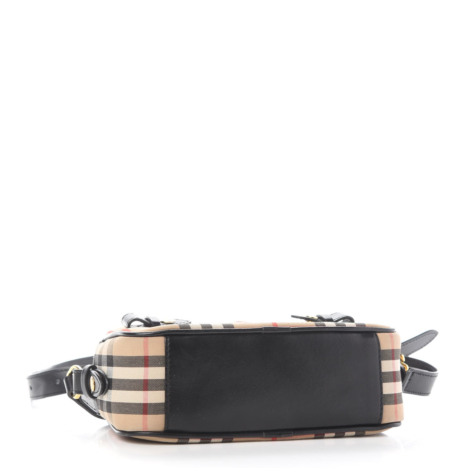 Burberry Calfskin Vintage Check Micro Camera Bag Archive Beige 4 of 12