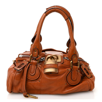 Chloe Calfskin Medium Paddington Satchel Tan 1 of 11