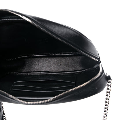 Saint Laurent Grain De Poudre Matelasse Monogram Mini Lou Camera Bag Black 5 of 11