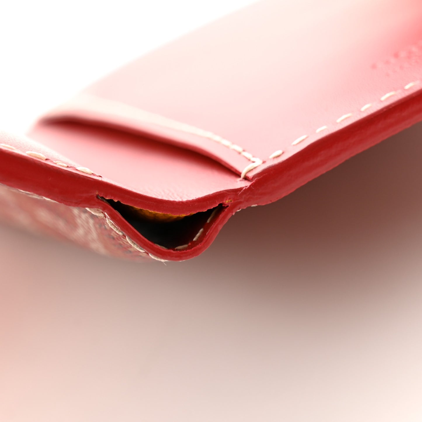 Goyardine Saint-Gabriel Compact Wallet Red