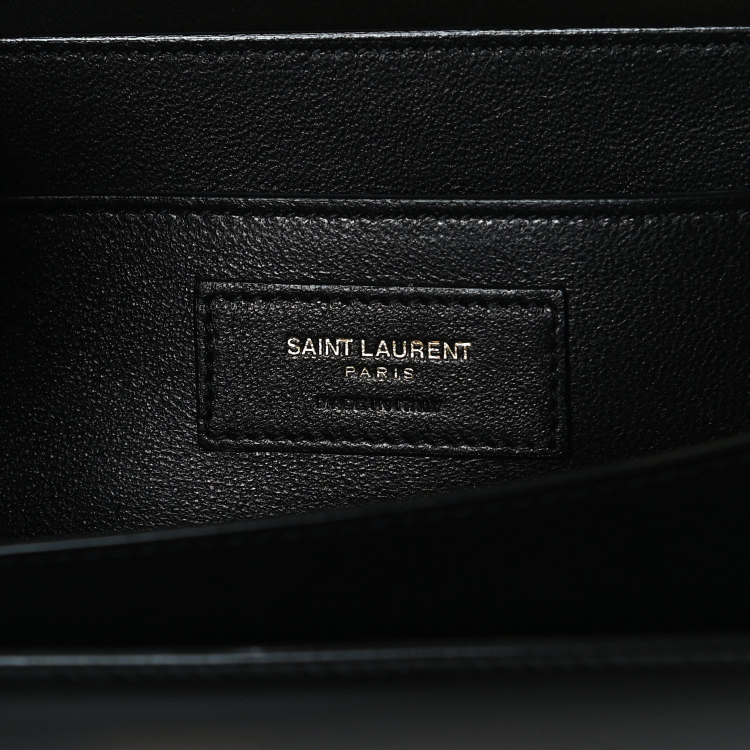 Saint Laurent Smooth Calfskin Medium Domino Shoulder Bag Black 7 of 11