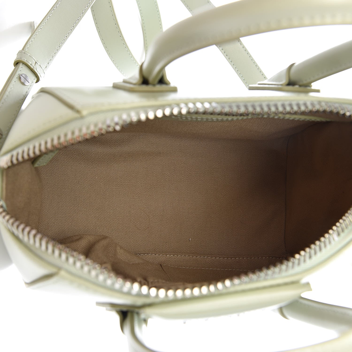 Givenchy Shiny Lord Calfskin Mini Antigona Aqua Green 5 of 11
