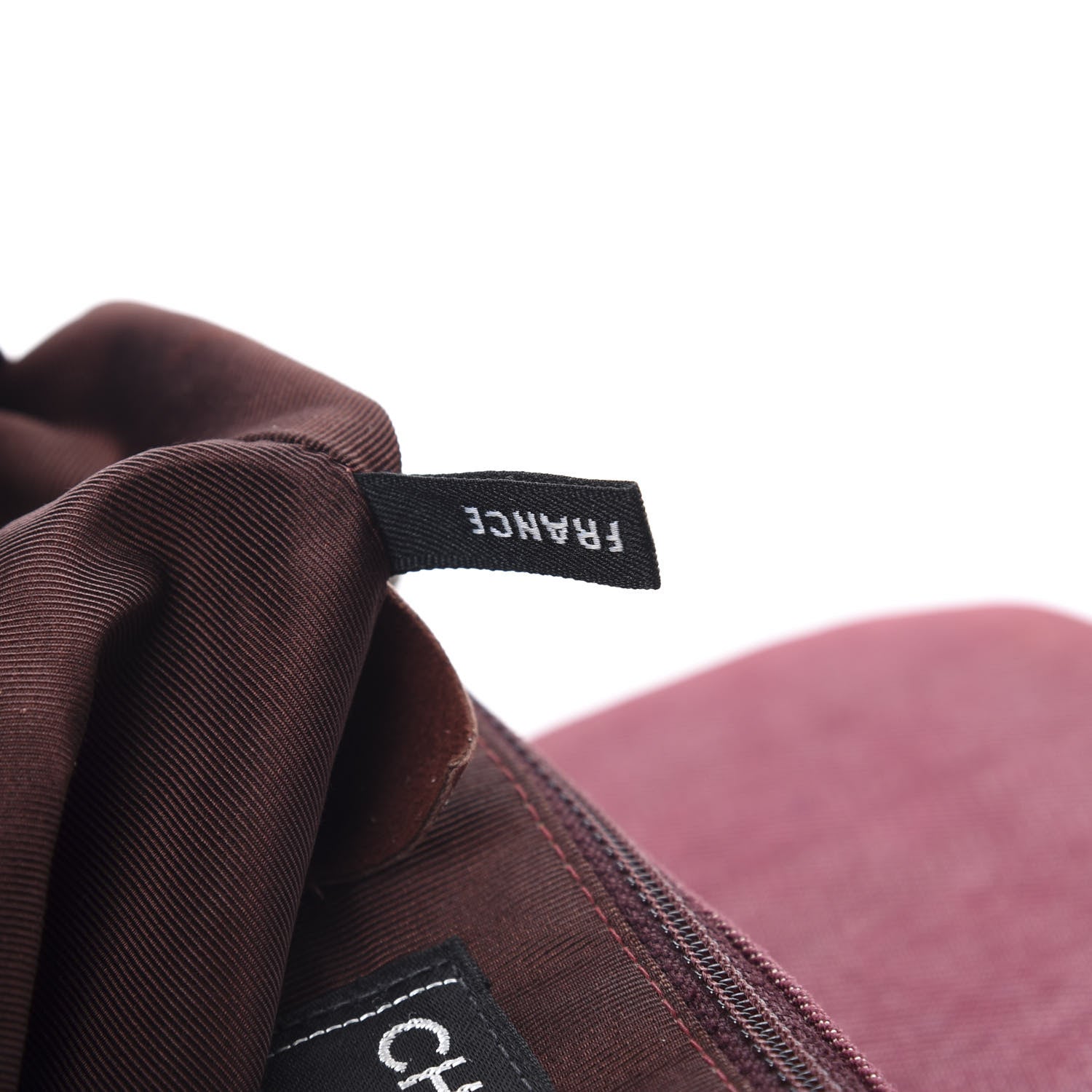 Chanel Canvas Chocolate Bar Reissue Single Flap Dark Red 11 of 15