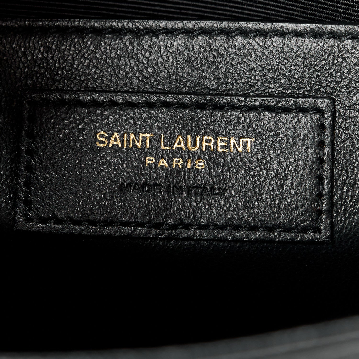 Saint Laurent Grain De Poudre Small Monogram Kate Satchel Black 7 of 12