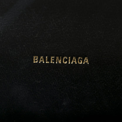 Balenciaga Metallic Calfskin Crocodile Embossed Hourglass Top Handle Bag XS Gold Gold 6 of 11