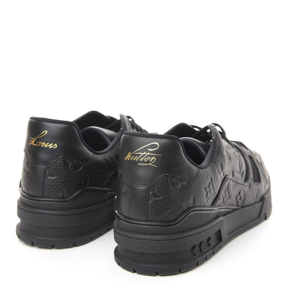 Louis Vuitton Empreinte LV Trainer Sneaker 9.5 Black 4 of 10