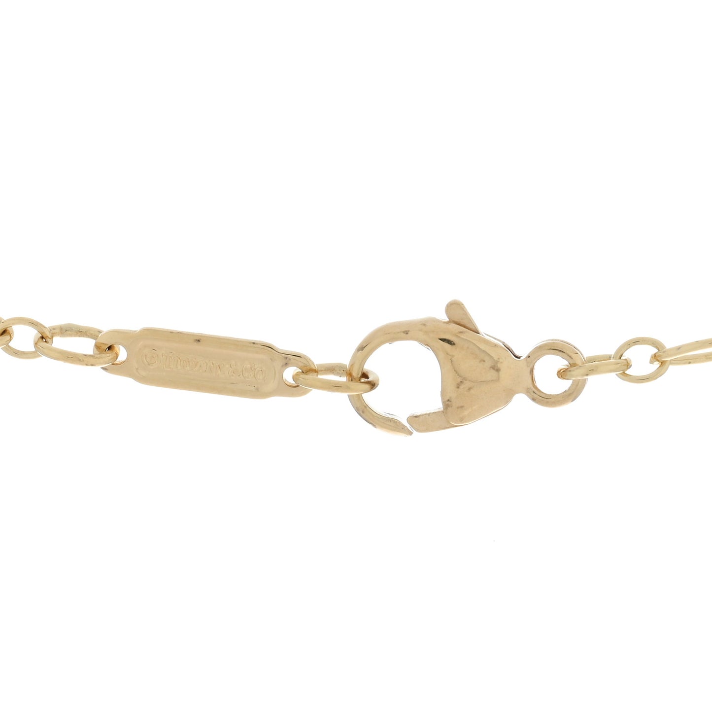 18K Yellow Gold Oval Link Chain Necklace 24"