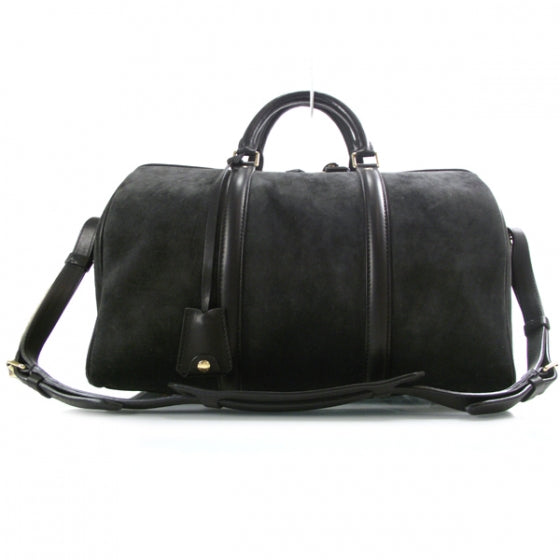 Louis Vuitton Suede Calfskin SC Bag MM Asphalt 1 of 9