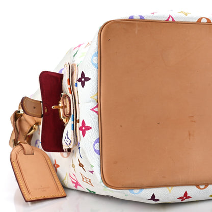 Louis Vuitton Monogram Multicolor Petit Noe White 7 of 9
