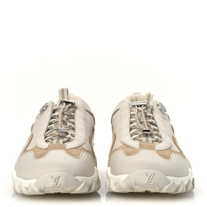 Louis Vuitton Calfskin LV Rush Sneakers 41 Cream 3 of 12