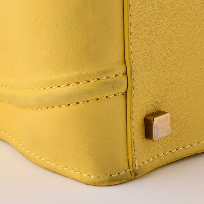 Celine Smooth Calfskin Medium Phantom Luggage Sun Yellow 26 of 27