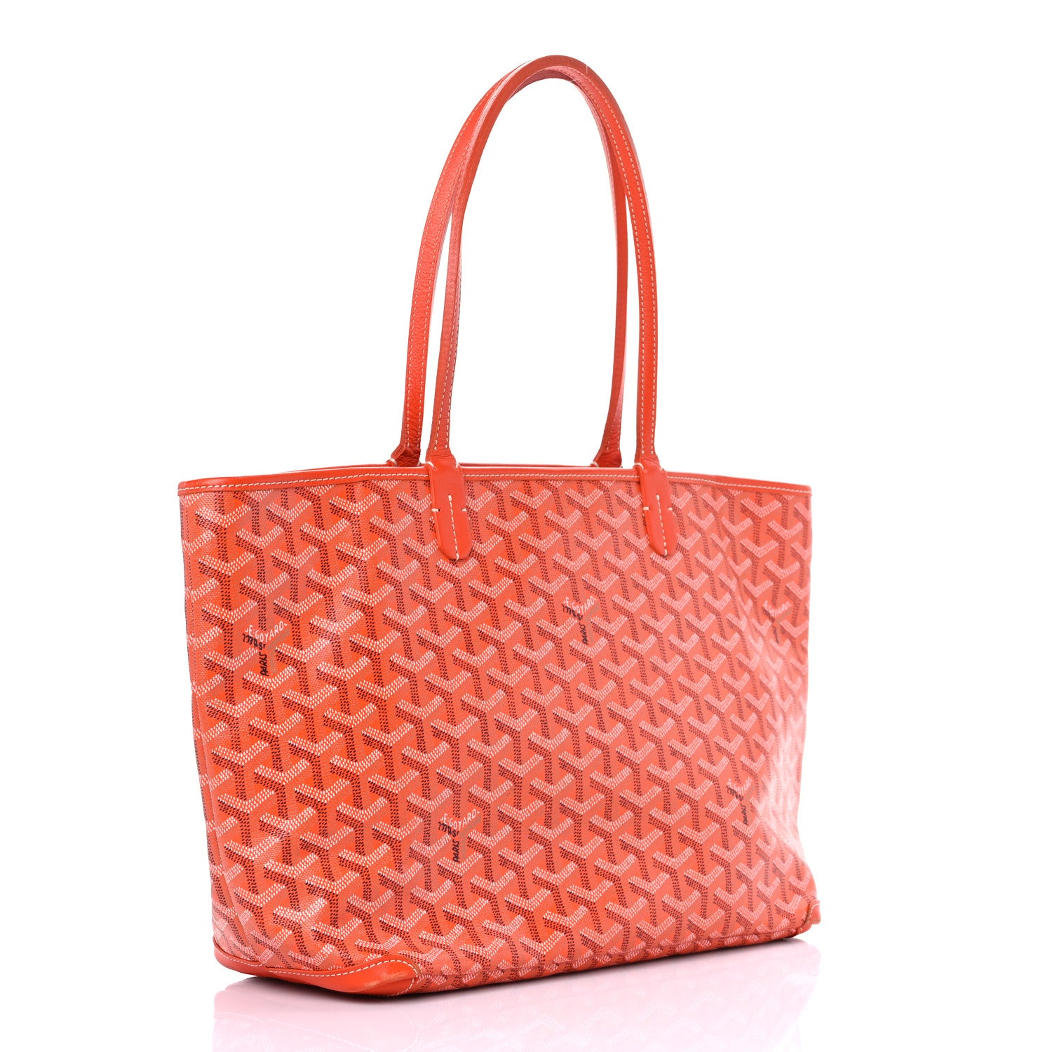 Goyard Goyardine Artois PM Orange 3 of 14