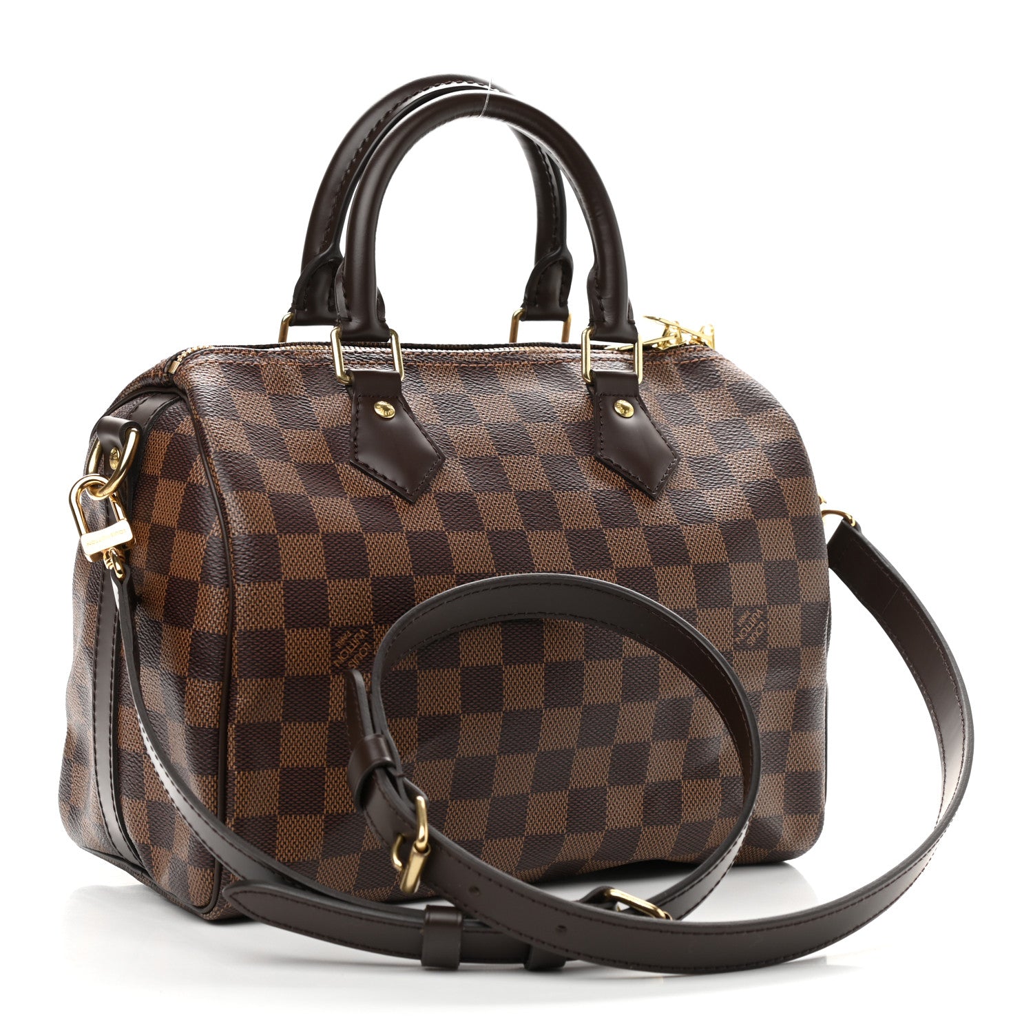 Louis Vuitton Damier Ebene Speedy Bandouliere 25 3 of 9