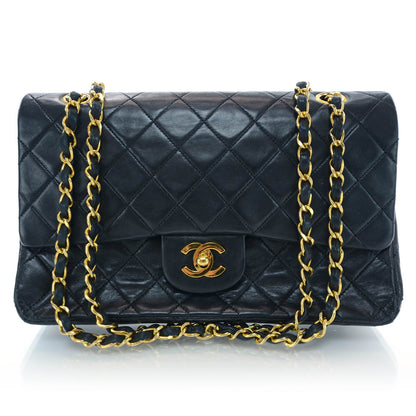 Chanel Lambskin Medium Double Flap Black 1 of 10