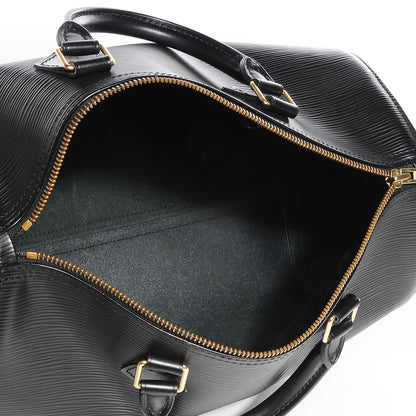 Louis Vuitton Epi Speedy 30 Black 5 of 7